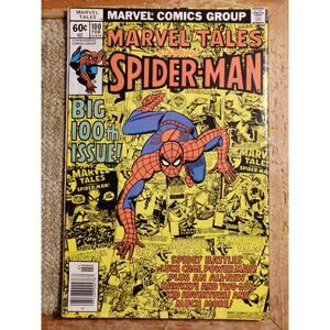 🕷️ MARVEL TALES #100 SPIDER-MAN, 1979 MARVEL Comics, G/VG Book
